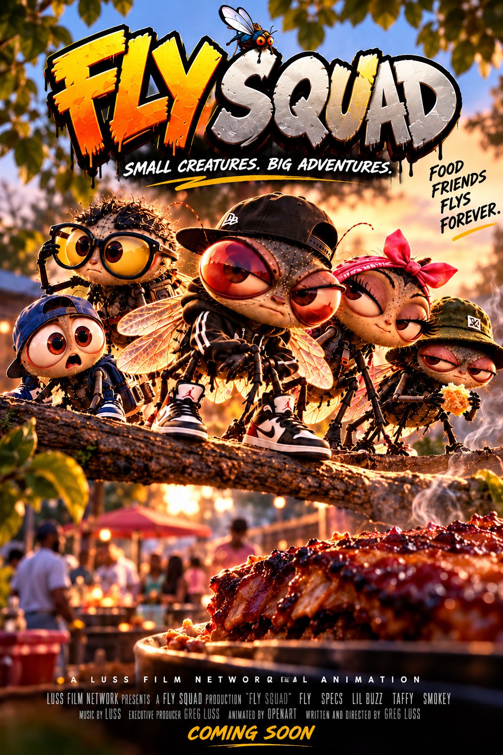 Fly Squad animated adventure official coming soon poster